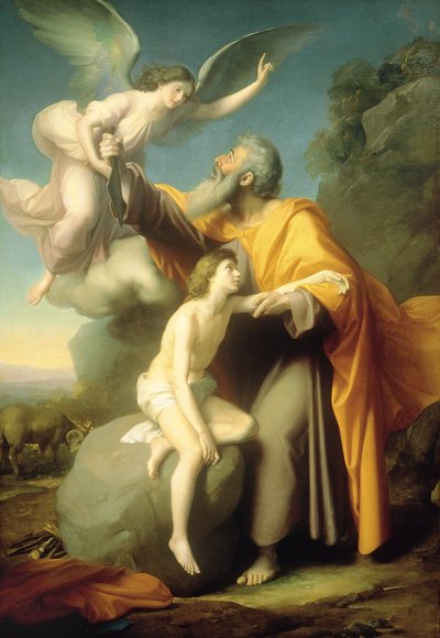 The Sacrifice of Isaac by Santiago Rebull